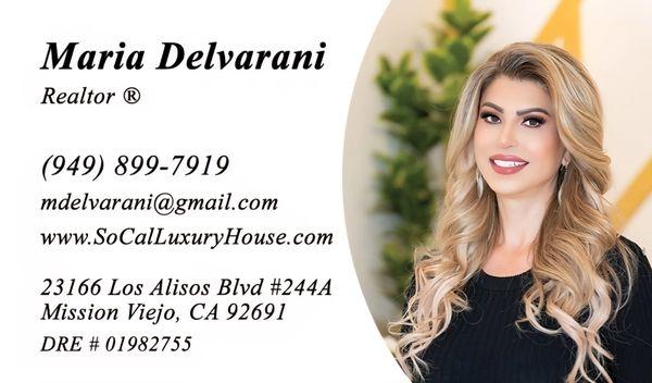 Maria Delvarani - SoCal Luxury