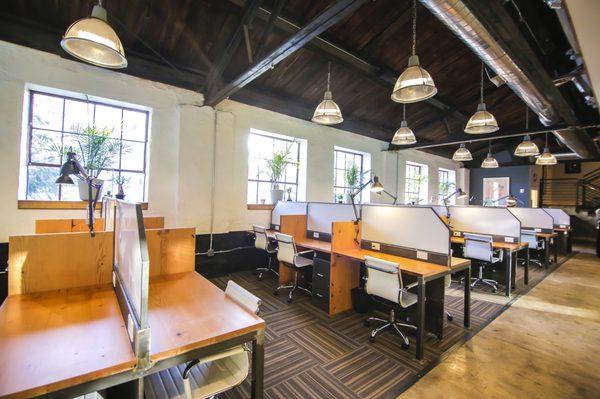 Dedicated desks for solo workers - or a small team.