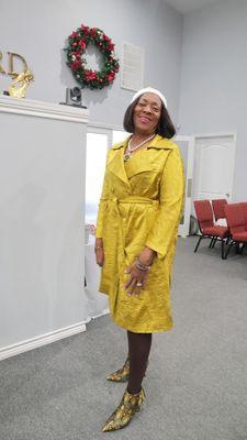 Purchased this outfit and accessories from Cookie House of Couture loving it.