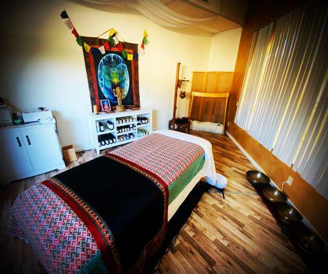 Blissful Ayurvedic Treatment Space
