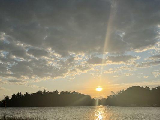 Dawn breaking at Kopf's