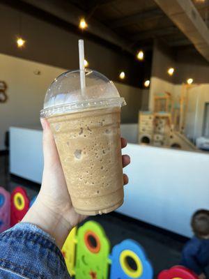 Frozen blended espresso