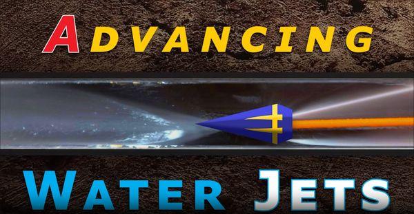 An illustration of what our water jets look like in drains