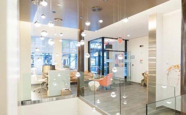 The lobby of my suite location.