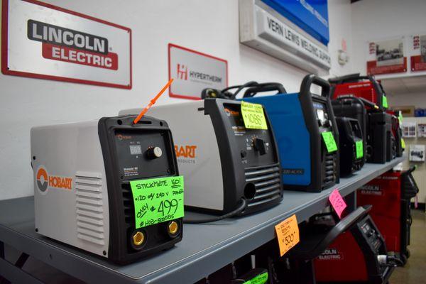 Welders and engine drives from all major brands.