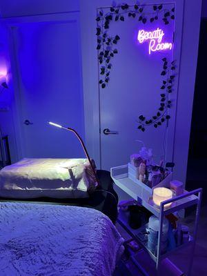 Inside of the salon!