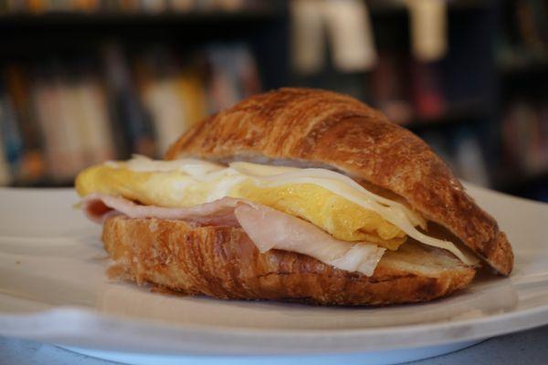 The Croissant Egg Sandwich.