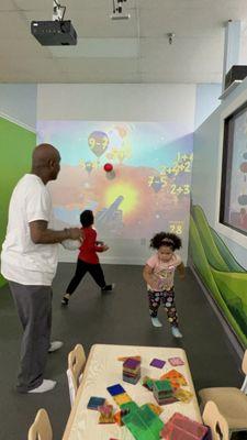 Fun interactive gross motor play