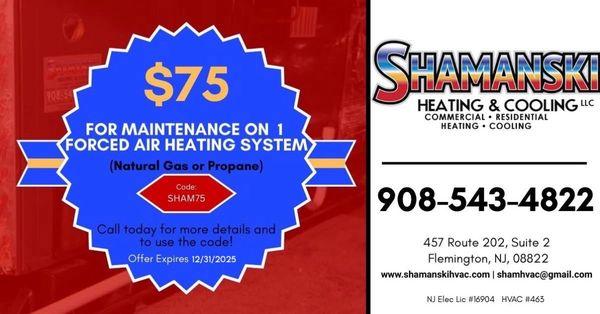 Shamanski Heating & Cooling