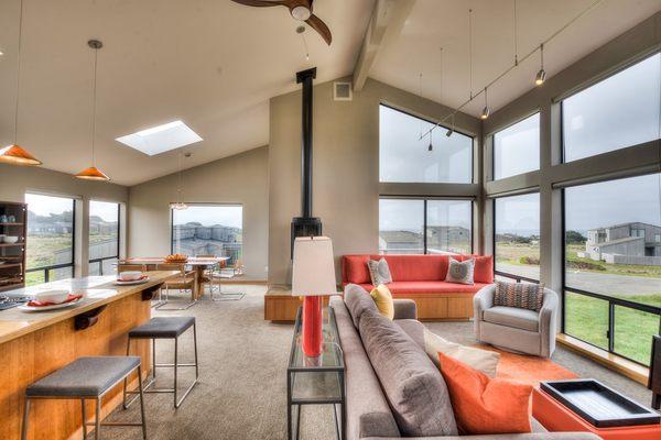 Poppy House living room