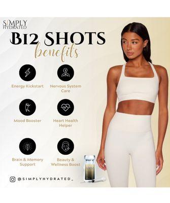 Need an energy boost? Our B12 injections will give you the kickstart you need