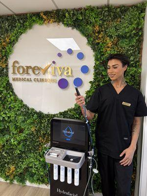 Syendo Hydrafacial Machine. The newest most advanced facial on the market