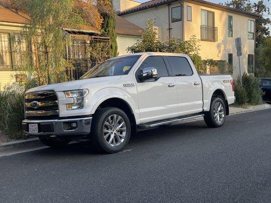 Just got home after picking up my truck from Golden Auto Body Shop.