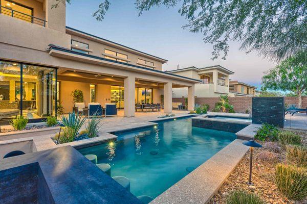 Morning View of the Pool by Watters Aquatech