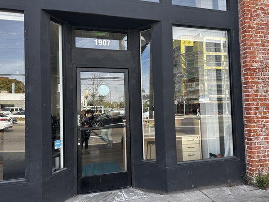 This is outside with me watching everyone work out. She just looked at me like an animal at the zoo and continued teaching.