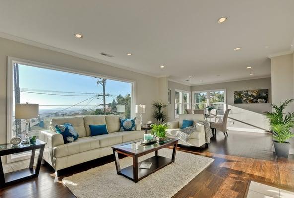 Remodel in the Oakland Hills that we oversaw.