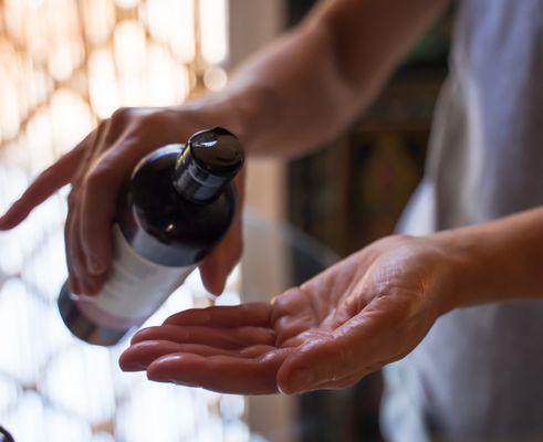 Ayurvedic warm oil massage