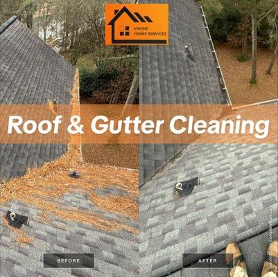 Debri on your roof and in your gutters can cause leaks!
Call today to get them cleaned!