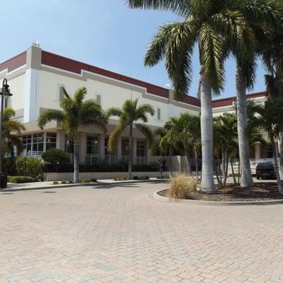 Home sweet home!  Our St. Petersburg location in Loggerhead Marina.