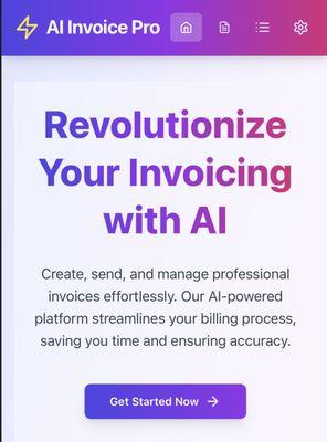 AI Invoice Generator