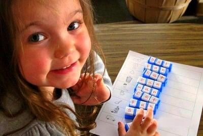 Yes, your preschooler can spell!