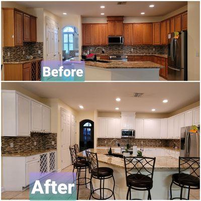 Kitchen Cabinets Refinishing