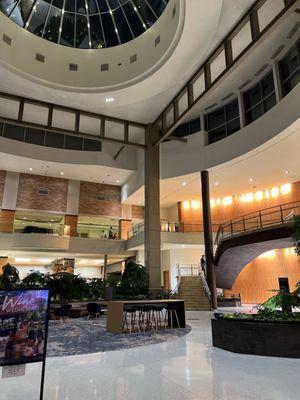 Main lobby called the Wintergarden