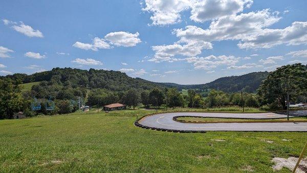 Go kart track and Sky lift