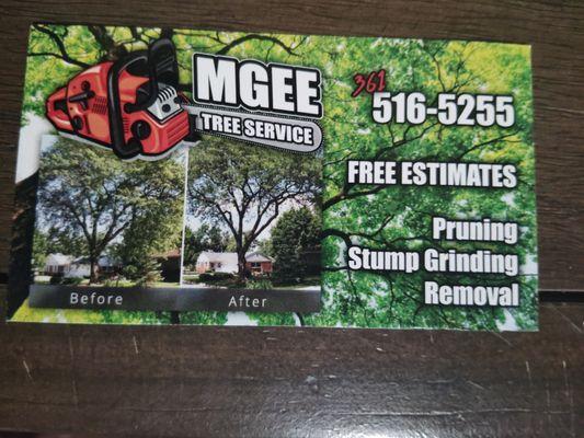 Mgee Tree Services