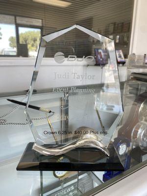 Plaques purchased for members who have served Christ Second Baptist Church for over 75 years.