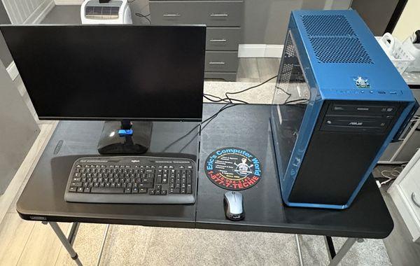 custom built desktop computer