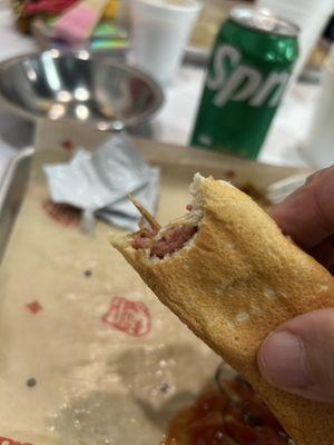 Toothpick I found eating my hotdog