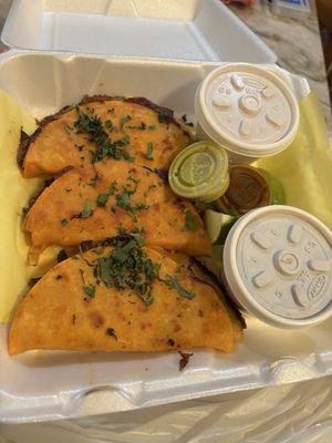 Jumbo Quesabirria tacos