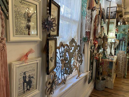 Items at the front of the store