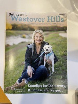 Featured article in our neighborhood magazine.