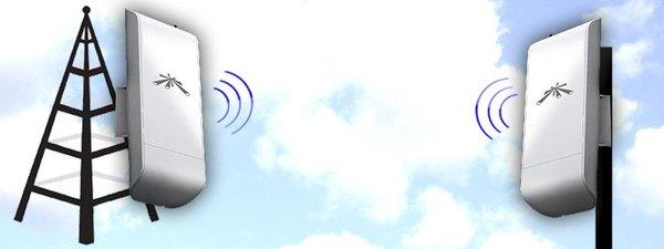 With Ubiquiti radios we offer point to multi-point broadband