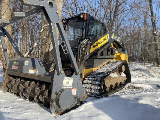 Forestry mulching and lot clearing in Green Bay, WI