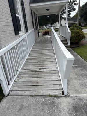 Rapture Ready Home Care Main Office Accessibility ramp