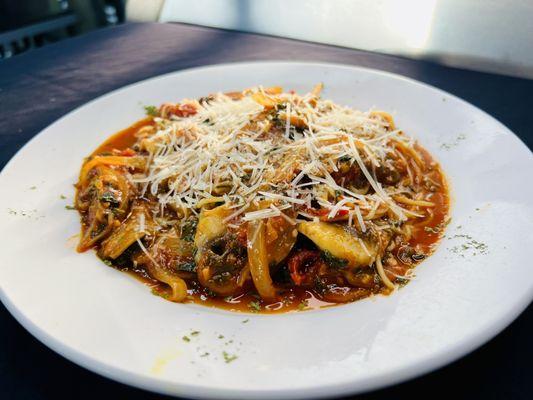 Apollo Veggie pasta dish