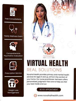 Front cover of flyer