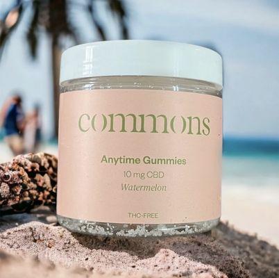 Commons CBD Anytime gummies are sold at The Thyme in a Bottle!
