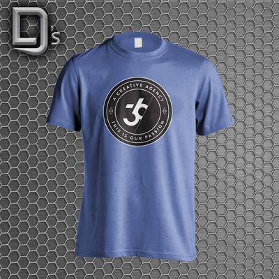 Mock up T-shirts for 36 Creative's staff appreciation day