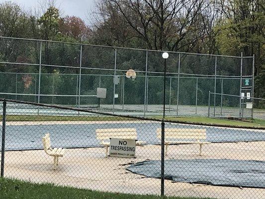 Pool & kiddie pool in Tamerlane