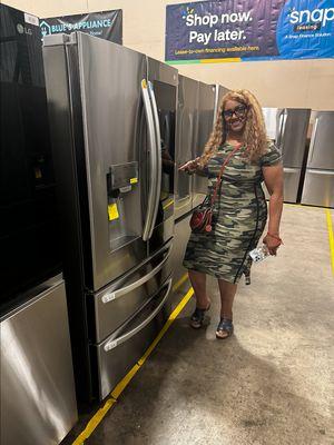 At Blue's Appliance, we bring happiness home!