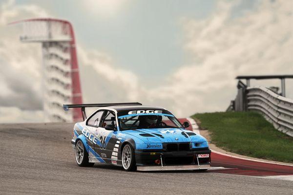 One of our national championship-winning race cars at Circuit of the Americas.