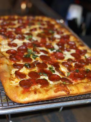 This pizza was the best bar pizza I have ever had