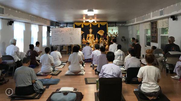 Meditation class