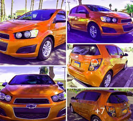 Small compact car for getting around Vegas fast