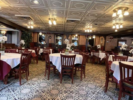 Main dining room.