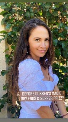 Before--dead ends and frizzy waves